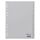 Divider, DURABLE, Index Divider, PVC, A4, 1-20 Numbers, Gray