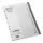Divider, ROCO,  Index Divider, PVC, A4, A-Z dividers, Gray