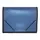 Documents Covers, SIMBA, Expanding File, 12 Pockets with Side Rubber, Blue
