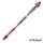 Pen, uni-ball, 0.8mm, Vision Elite, Capped, Red, 12 Pcs/Pack
