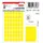 ملصقات، تانكس، 10 ورقة/ ظرف، استكير ملصقات للترميز 12*17 مم، اصفر فسفوري، 30 ظرف/علبة