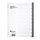 Divider ATLAS Gray Plastic Index Divider A4 1-31 Numbers (10 PC/Pack )