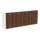 Cabinet 4 Wooden Doors - White + Brown  90cm H