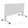 Folding Table - Rectangular, White Top, 140 cm