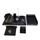 Office Set Black Luxury Leather 10 PCs KING STYLE