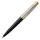 PARKER 51 Premium Medium Ballpoint Pen Black Gold Trim Black Ink