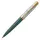 PARKER 51 Premium Medium Ballpoint Pen Forest Green Gold Trim Black Ink