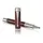 PARKER Duofold Prestige Fine Rollerball Pen Burgundy Chevron Chrome Trim Black Ink