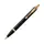 PARKER IM Medium Ballpoint Pen Black Lacquer Gold Trim Blue Ink