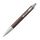 PARKER IM Premium Medium Ballpoint Pen Brown Chrome Trim Blue Ink