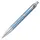 PARKER IM Premium Medium Ballpoint Pen Pale Blue Chrome Trim Blue Ink