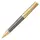 PARKER Ingenuity Pioneers Medium Ballpoint Pen Grey Arrow Gold Trim Black Ink