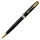 PARKER Sonnet Medium Ballpoint Pen Matte Black Gold Trim Black Ink