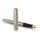 PARKER Sonnet Medium Fountain Pen Stainless Steel Gold Trim