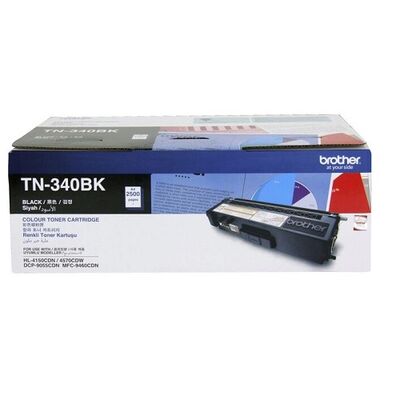 Brother TN 340 Black Toner Cartridge (TN340BK)