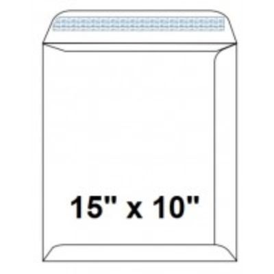 Envelope, SIMBA, White Envelope Pocket, 120 GSM, 15" x 10" (381 X 254 mm), 25 PC/Pack