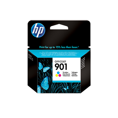 كارتش حبر ثلاثي الألوان أصلي من HP 901 (CC656AE)
