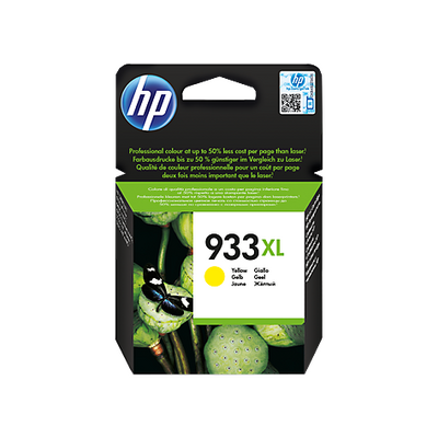 HP 933XL High Yield Yellow Original Ink Cartridge (CN056AE)