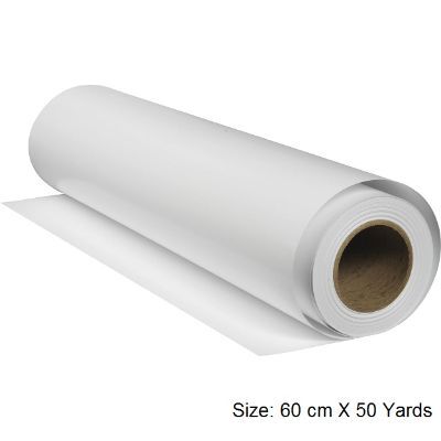 Paper Roll, Paper roll inkjet premium, 80 GSM, 60 cm X 50 Yards, White, A2