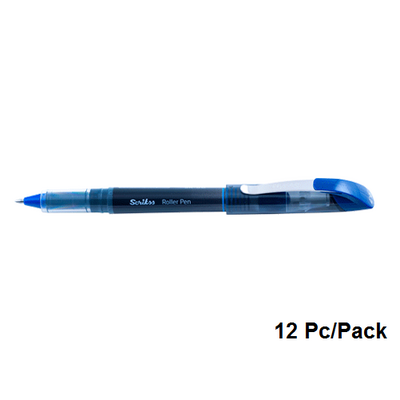 قلم، سكركس،  قلم حبر سائل، 0.7مم، ازرق، 12حبة/علبة