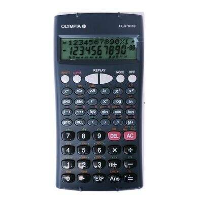 Calculator, OLYMPIA LCD8110, Scientific