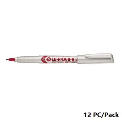 قلم سي دي، بنتل، سن لين، 2.0 مم، حبر ثابت، احمر، 12حبة/علبة