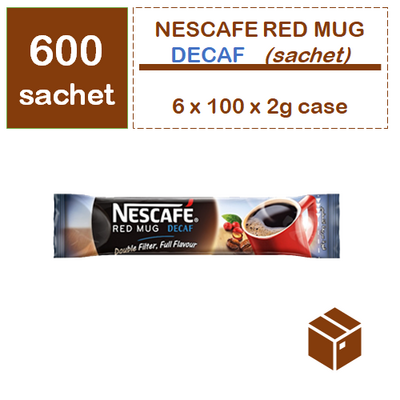 Coffee Nescafe Red Mug Decaf sachet (6x100x2g)