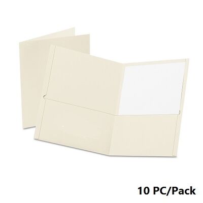 Documents Covers, Bassile, File, 2 pocket, A4, Beige , 10 PC/Pack