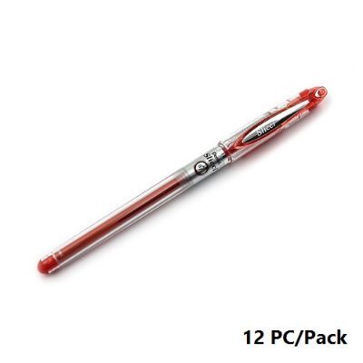 Pen, Pentel, BG207-B, 0.7mm, Slicci, Capped, Red, 12 pcs/Pack