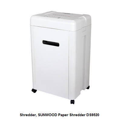 Shredder, SUNWOOD Paper Shredder SD9520