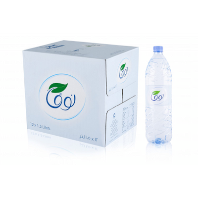 NOVA Water 1.5 Ltr (1 case x 12 bottles)