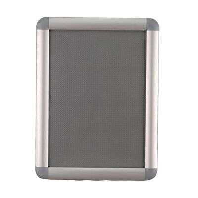 Premium Silver Aluminum Snap Frame: Effortless Display Solution
