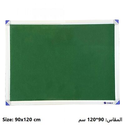 Boards, SIMBA, Bulletin Board, (90x120cm), Fabric, Wall mounted, Green