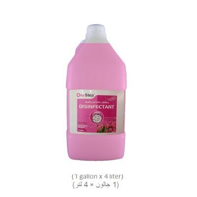 Cleaner, General Disinfectant, Flowers Perfume (1 gallon x 4 liter)