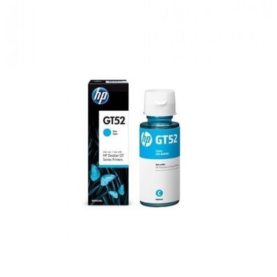 HP GT52 Cyan Original Ink Bottle (M0H54AE)