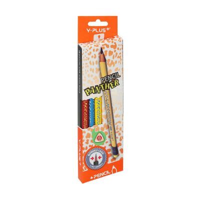 Pencil, Y-PLUS, Pencils with Eraser, Size: JUMBO, Pencil Set