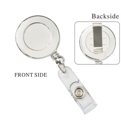 Discover Quality Badges Holders: KEJEA Round Retractable Badge Holder with Metal Slip