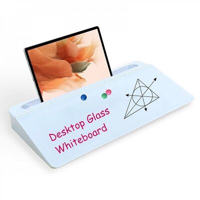 Glass Desktop Whiteboard for Computer and Pad