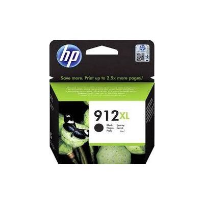 HP 912XL حبر أسود عالي الإنتاجية أصلي (3YL84AE)