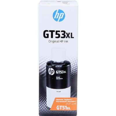 HP GT53XL 135ml Black Original Ink Bottle (1VV21AE)