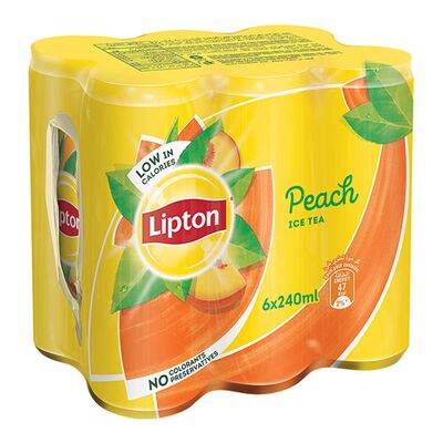 Ice tea peach 240 ml (6 can)