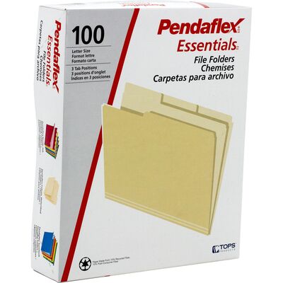 Manila File Folder PENDAFLEX Legal Size Beige 100pc/pack