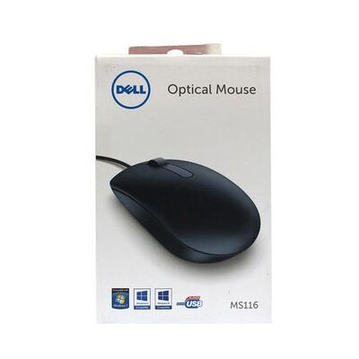 Mouse USB Wired Dell For PC & Laptop - MS116