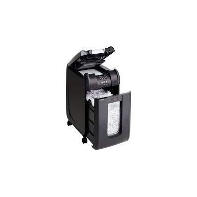 Rexel Auto+ 300X Cross Cut Paper/CD/Credit Card Shredder with 300 Sheet Capacity - Black