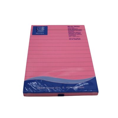 Sticky Note SAB Neon Pink Size: (100x150mm) 12 PC/Pack