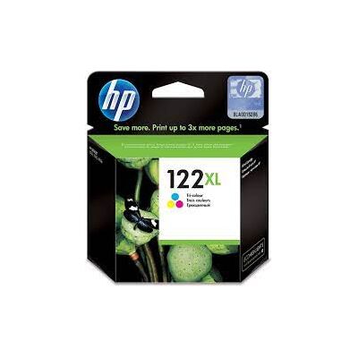 خرطوشة حبر ملونة عالية الإنتاجية أصلية من HP 122XL (CH564HE)