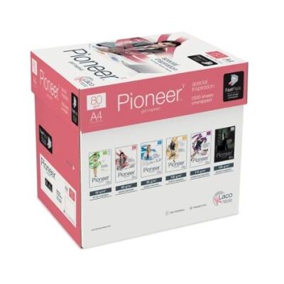 Multi-Use Paper, PIONEER Paper A4 (210 x 297 mm), White, BOX (5 reams x 500 sheets)