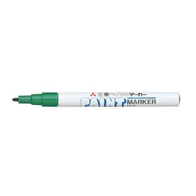 Paint Marker, Uni-Ball, PX-21, Round Tip, 0.8-1.2 mm, Green