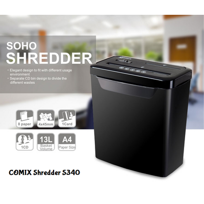 Shredder, COMIX Paper Shredder S340