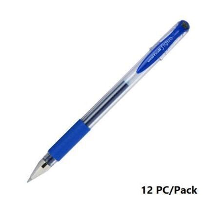 Pen, uni-ball, Singo Dx, Retracatable, Blue, 12 Pcs/Pack